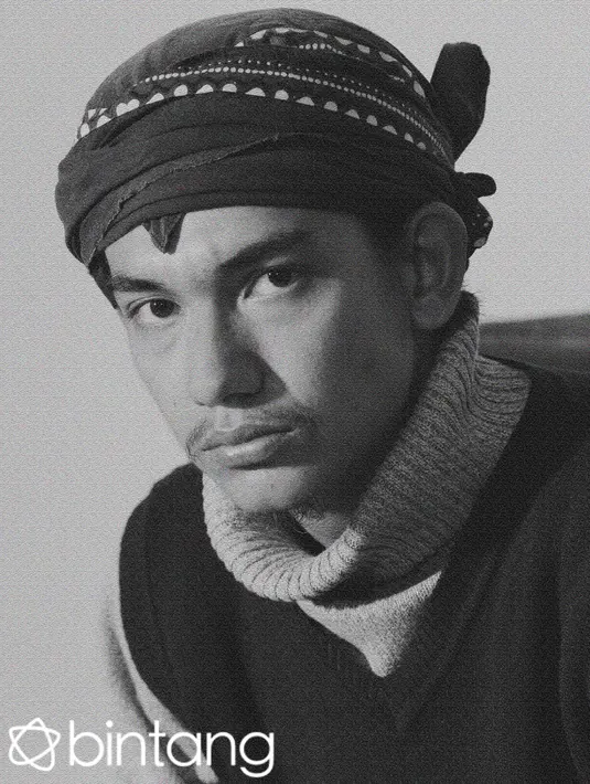 'situasi latihan militer yang saya ikuti itu  agak mendekatilah, patihan militer yang saya lakoni itu amat membantu saya memerankan karakter sang Jenderal,' terangnya lagi. (Galih W. Satria/Bintang.com)