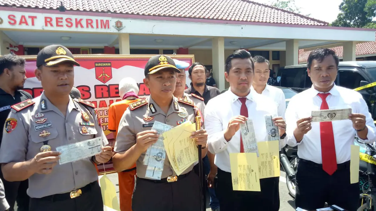 Cerita Polres Majalengka Ungkap Sindikat Pemalsu STNK