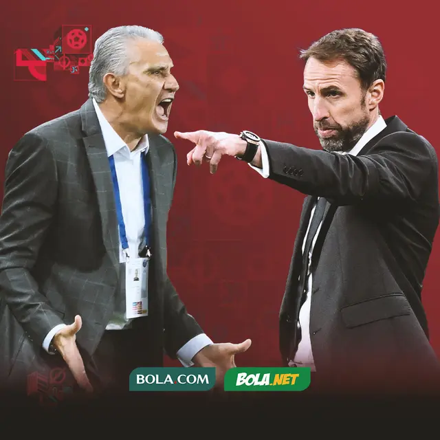 Piala Dunia 2022 - Gareth Southgate dan Tite