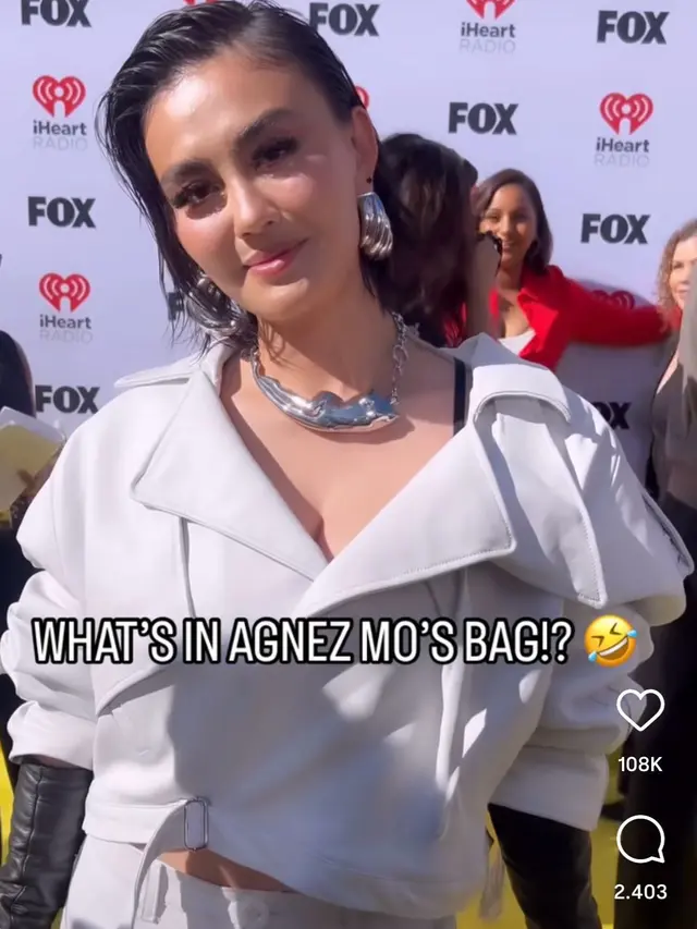 Potret Agnez Monica (Sumber: Instagram/iheartradio)