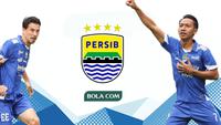 Persib Bandung, Thom Haye dan Beckham Putra Nugraha. (Bola.com/Wiwig Prayugi)