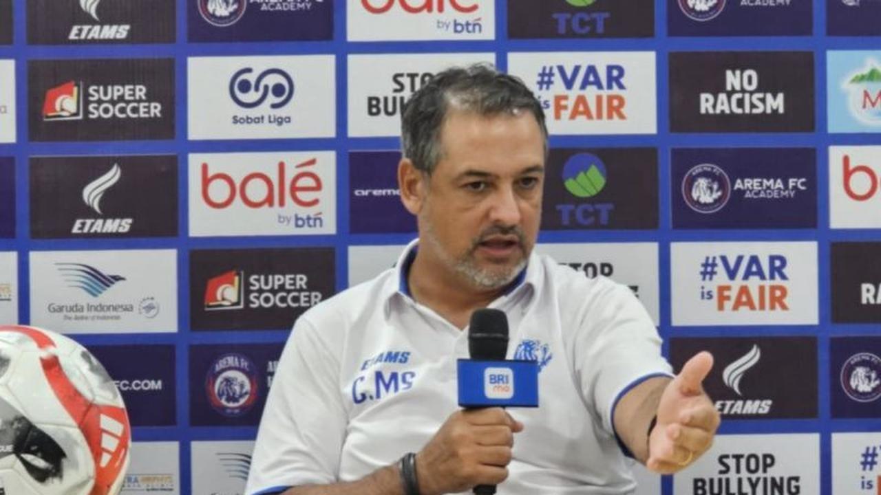 Pelatih Arema Ungkap Penyebab Kekalahan dari Persija: Kondisi Pemain Belum Fit 100 Persen