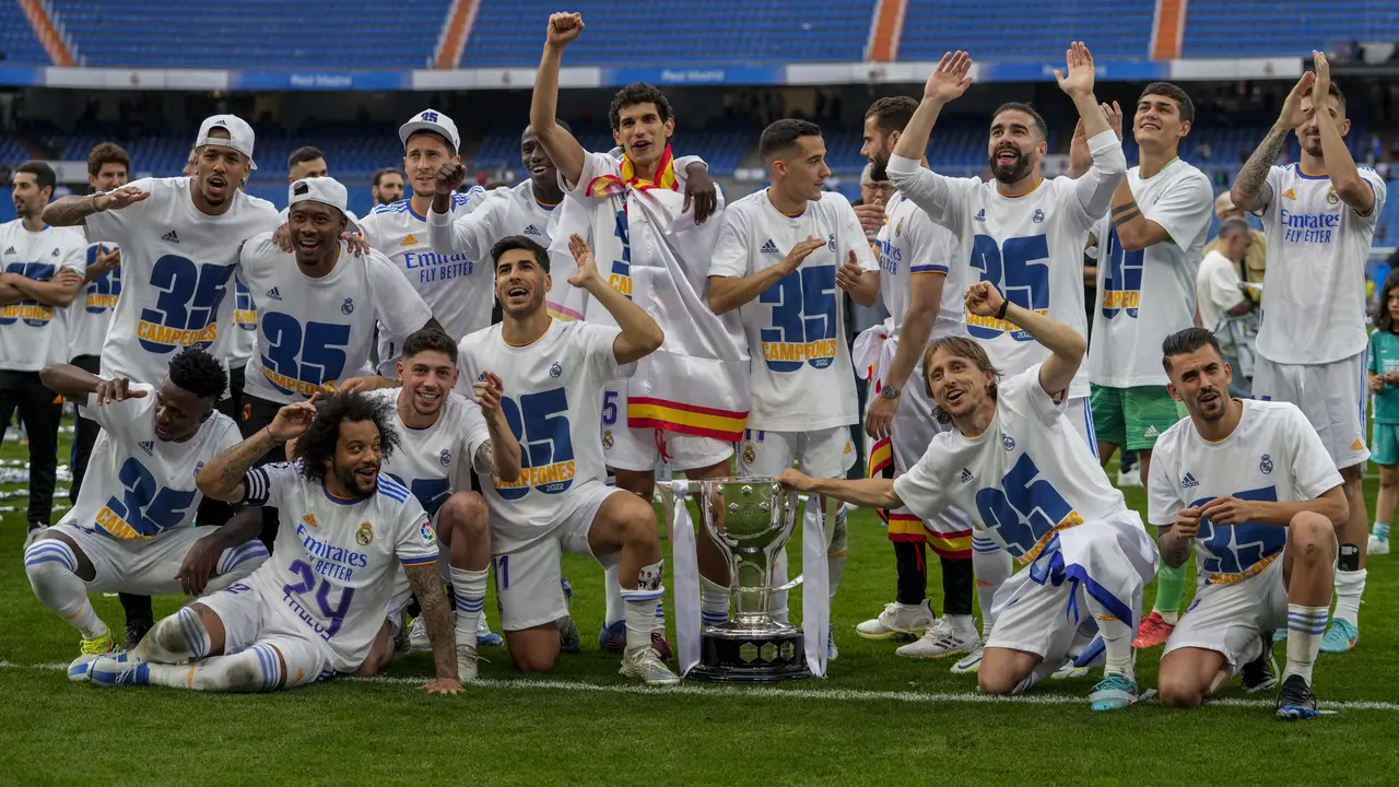 Real Madrid Raih Juara Liga Spanyol