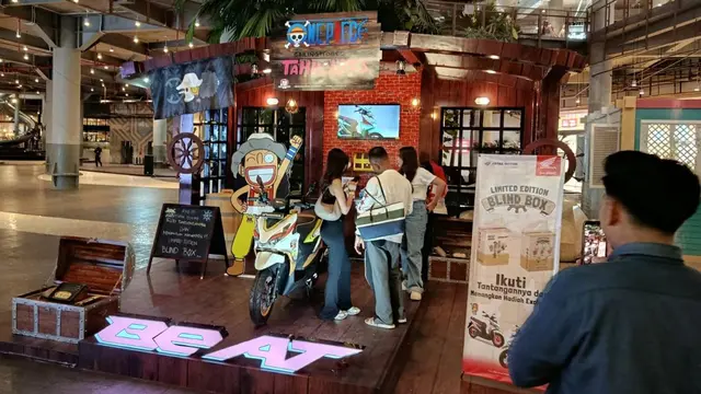 Steal the BeAT di Makassar: Sensasi Kolaborasi Honda BeAT x One Piece Tahilalats Bikin Pecinta Anime Antusias