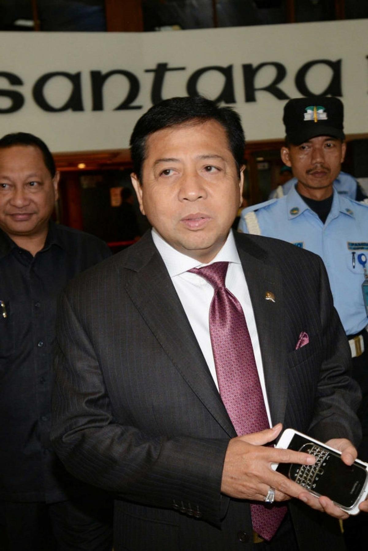 Begini ekspresi Setya Novanto saat ditemui dan ditanya soal Freeport