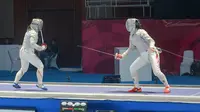 PB Ikasi telah mempersiapkan segala fasilitas serta memepersiapkan arena pertandingan cabang olahraga Anggar di Asian Games 2018. (Liputan6.com/Cakrayuri)