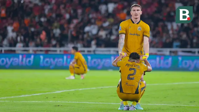 Foto: Reaksi Pemain Bhayangkara FC Setelah Dibantai Persija di BRI Super League
