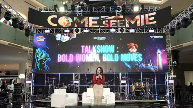 Seru & Penuh Insight! Arumi Bachsin Dorong Woman Empowerment dalam Sesi Talkshow di Come See Mie Fest 2025 Surabaya