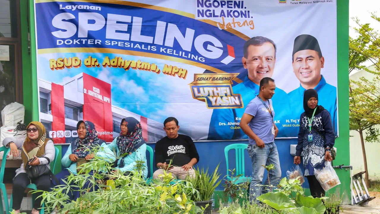 Program Speling Sentuh 17.900 Jiwa di Jateng, Cek Kesehatan Gratis Tembus 3,8 Juta Orang