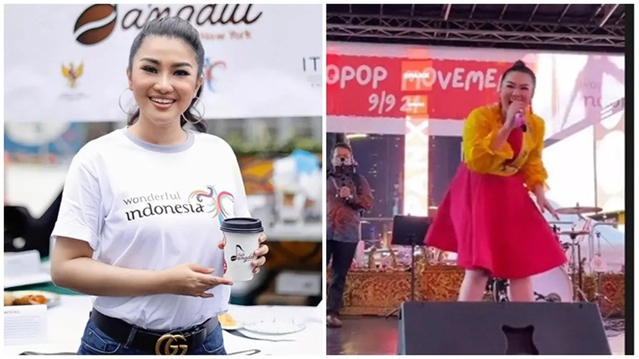 8 Momen Fitri Carlina di New York, Gelar Dangdutan di Times Square