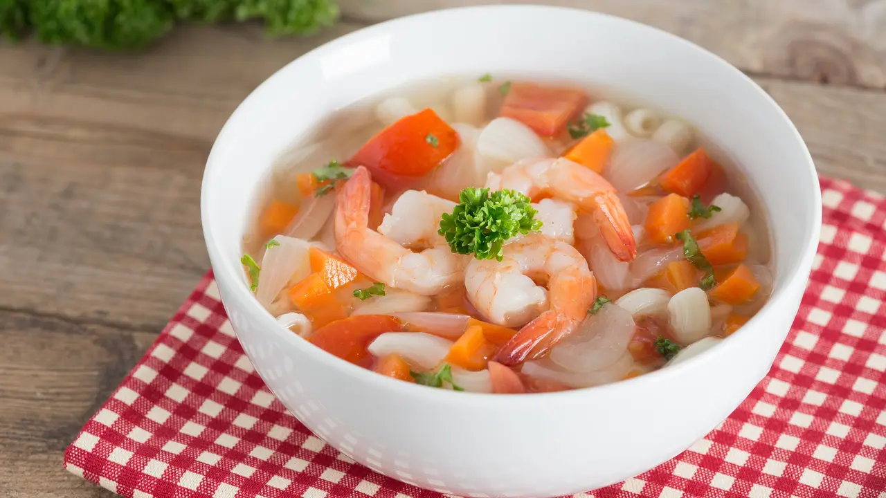 Sup Makaroni Udang