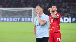 John Herdman merasa Calvin Verdonk memiliki segalanya sebagai pemain. Verdonk punya kecerdasan taktis, kecepatan, stamina, dan akselerasi yang luar biasa. (Bola.com/M. Iqbal Ichsan)