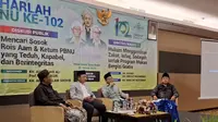 Masyayikh dan Aktivis Silaturrohim ke Presidium PO &amp; MLB NU di Jatim saat Harlah ke-102