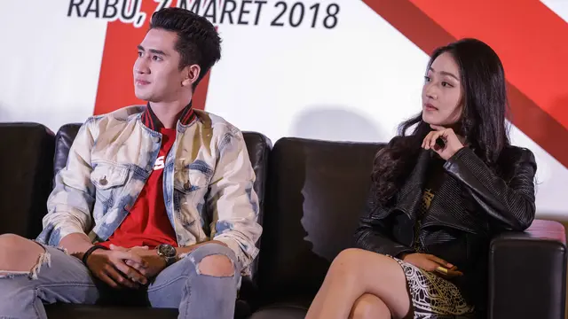 Natasha Wilona dan Verrell Bramasta (Foto: Liputan6.com/ Faizal Fanani)
