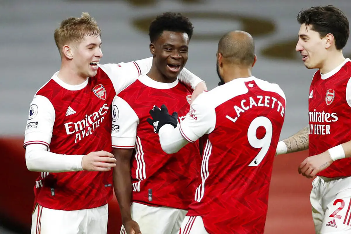 FOTO: Wajah Semringah Skuat Arsenal Usai Kembali Meraih Kemenangan di Liga Inggris
