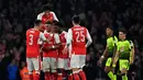 Arsenal melaju ke perempat final Piala Liga Inggris usai menyingkirkan Reading dengan skor 2-0 pada laga 16 besar di Stadion Emirates, Rabu (26/10/2016) dini hari WIB. Alex Oxlade-Chamberlain memborong 2 gol. (Action Images via Reuters/Tony O'Brien)