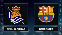 Liga Spanyol: Real Sociedad Vs Barcelona. (Bola.com/Dody Iryawan)