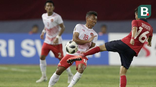 Sepak Bola : Indonesia Vs Laos