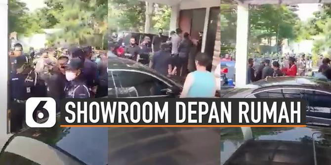 VIDEO: Viral Warga Perumahan Buat Showroom Mobil di Depan Rumahnya