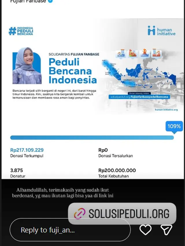 Artis dan Influencer Galang Donasi untuk Korban Sumatra-Aceh