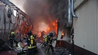 Serangan Rusia ke Ukraina. (State Emergency Service of Ukraine)