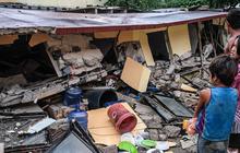 FOTO: Gempa Dahsyat Guncang Filipina Tengah, Puluhan Warga Tewas