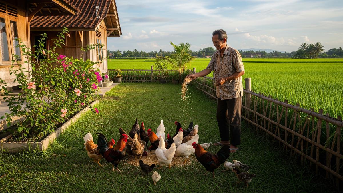 15 Ide Ternak Hewan Mini untuk Pensiunan yang Tinggal di Rumah Dekat Sawah