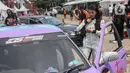 Seri pertama Indonesia Drift Series 2024 berlangsung bersamaan dengan gelaran Indonesia International Motor Show (IIMS) di JIExpo Kemayoran, Jakarta, pada 17-18 Februari. (Liputan6.com/Angga Yuniar)