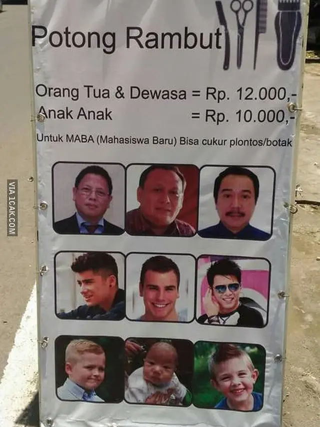 6 Tarif Cukur Rambut untuk Anak-Anak Ini Bikin Tepuk Jidat