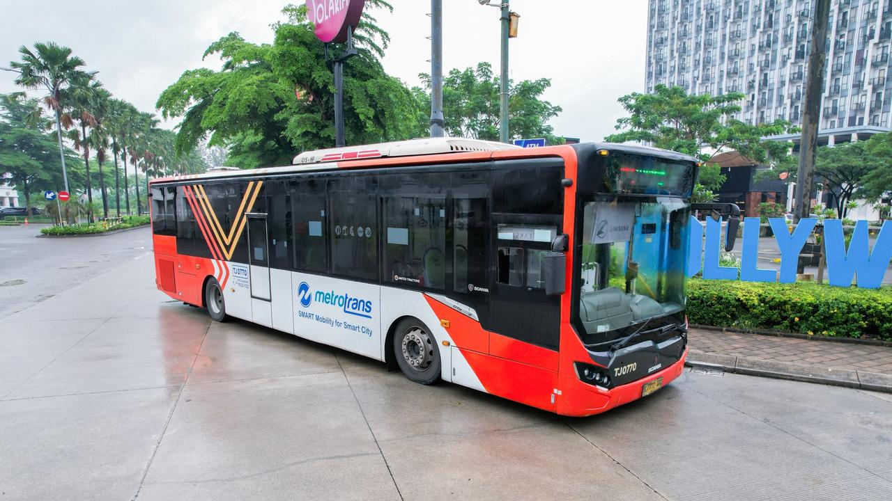 Bus Transjabodetabek Rute Cawang-Cikarang Jababeka Resmi Beroperasi