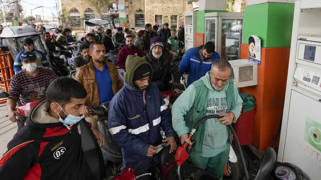 Antrean Gas Di Lebanon Kembali Saat Perang Rusia-Ukraina Berlanjut
