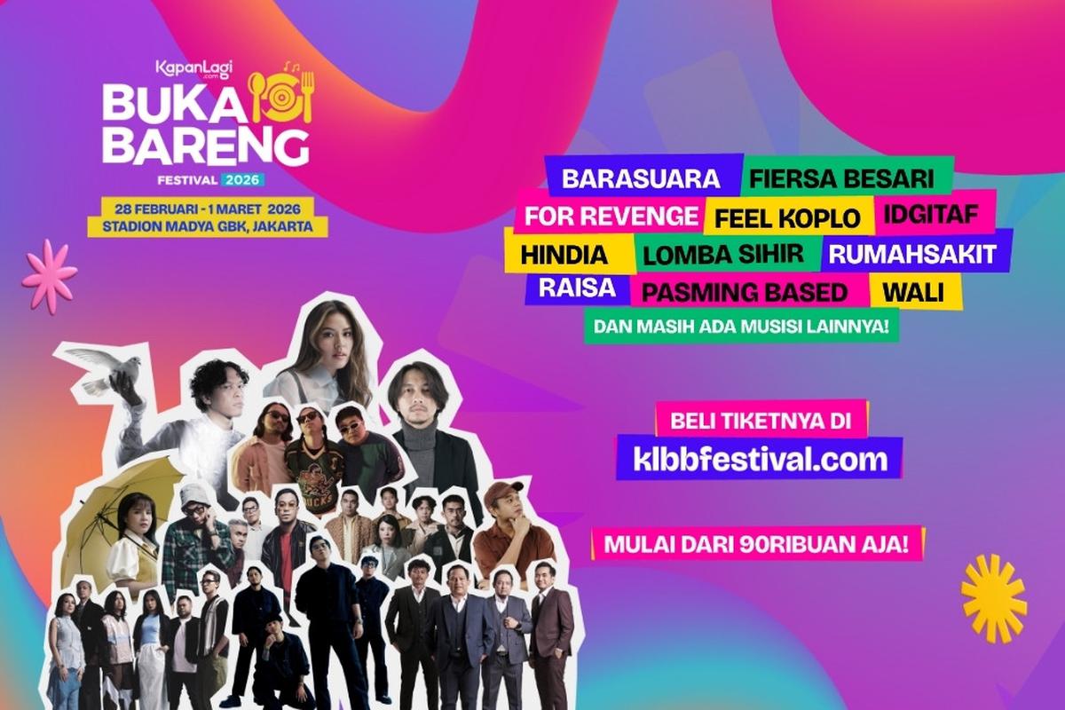 Presale 1 Tiket KapanLagi Buka Bareng Festival 2026 Nyaris Sold Out, Kejutan Line Up Segera Diumumkan