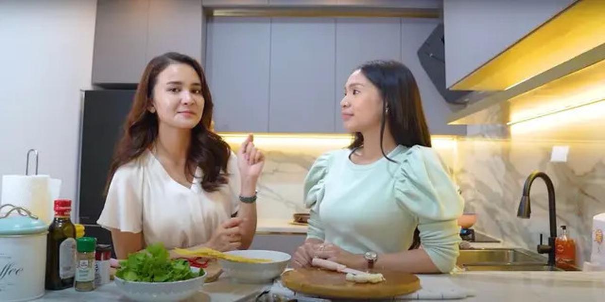 Potret Dapur Mewah Rumah Michelle Ziudith dengan Model Minimalis Klasik