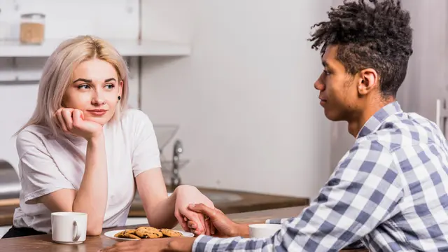 Couple Talking