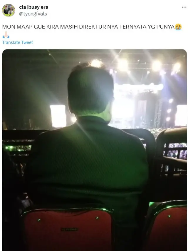 Viral di Twitter Cerita Fans Taeyong NCT yang Meminta Pria di Depannya untuk Geser ke Kanan Tanpa Dia Tahu Bahwa Orang Tersebut Adalah Chairul Tanjung, Pengusaha Sukses Pemilik CT Corp.