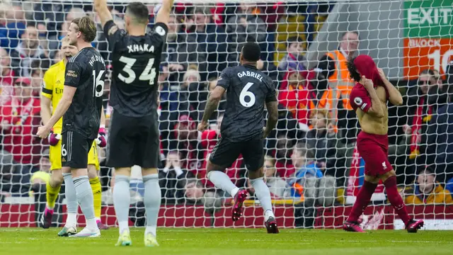 FOTO Liverpool Vs Arsenal
