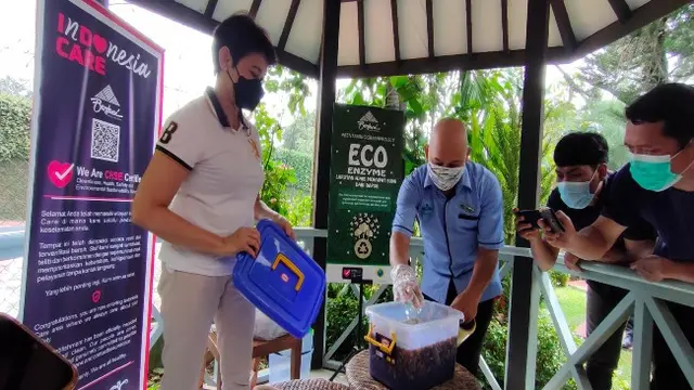 Keren Hotel di Cirebon Pakai Cairan Eco Enzyme Untuk Pemeliharaan