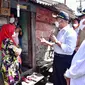 Menko PMK Muhadjir Effendy mengunjungi warga pra sejahtera di Kecamatan Medan Belawan, Kota Medan, Sumut (Ist)