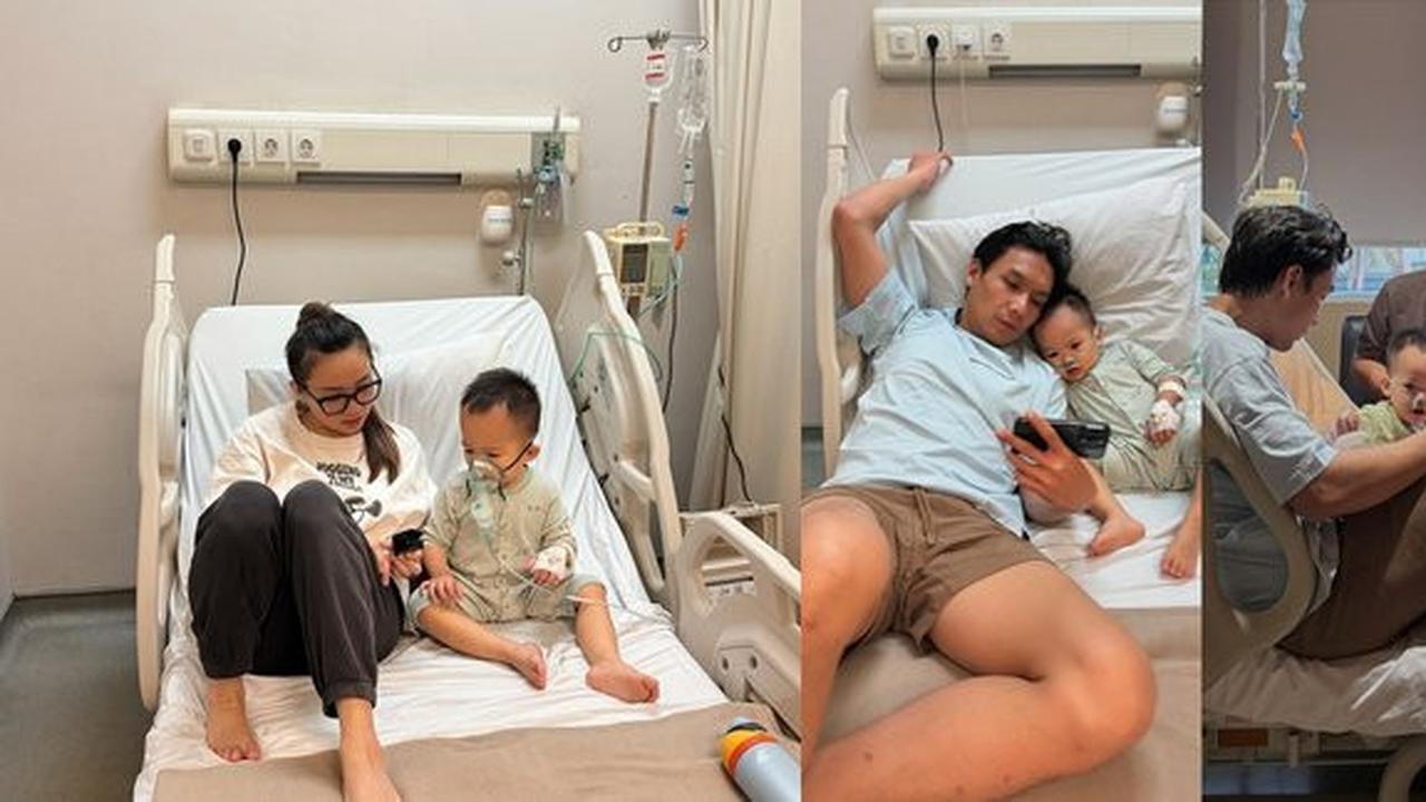 Potret Kompak Stella Cornelia dan Fendy Chow Menjaga Anak Mereka Dirawat di Rumah Sakit