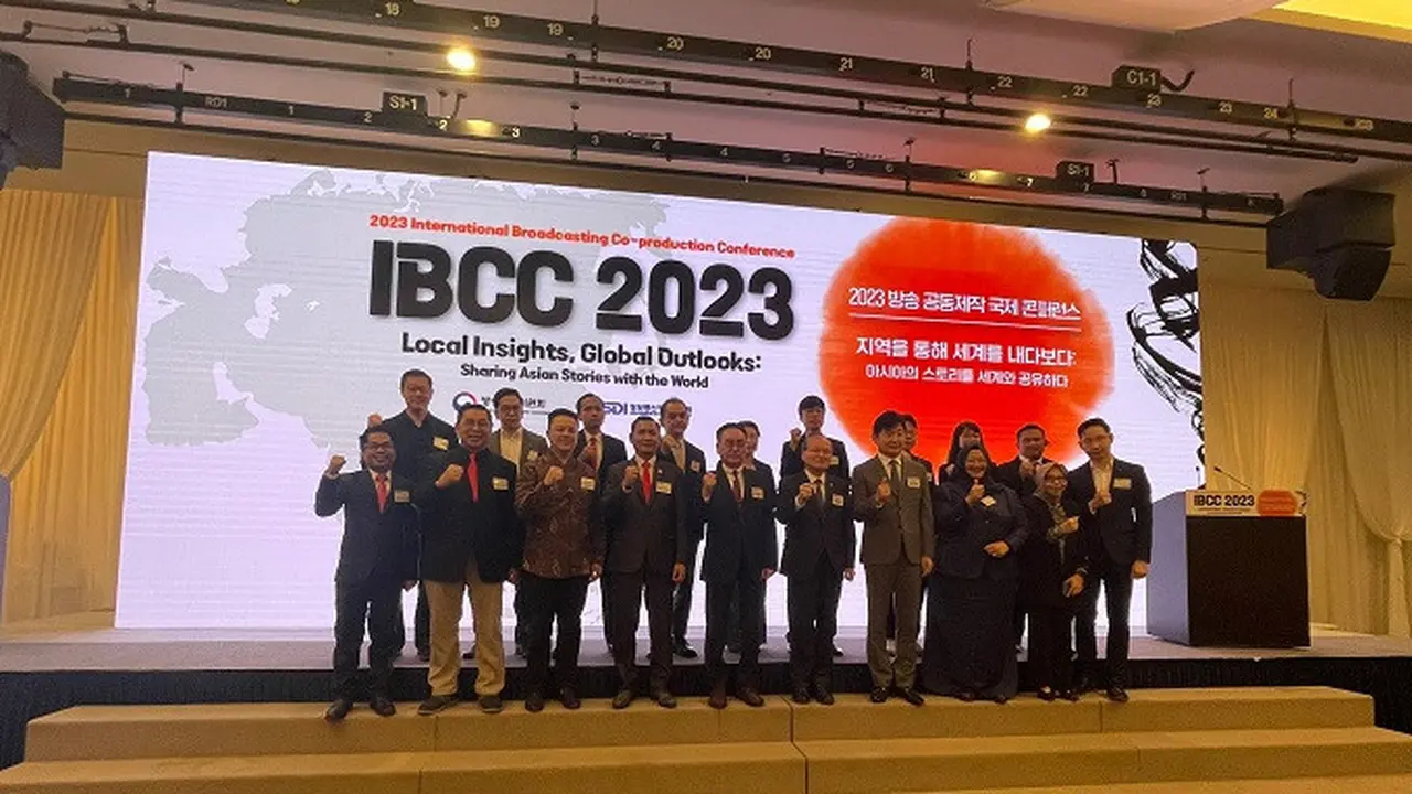 Indonesia diundang sebagai country of honor dalam International Broadcasting Co-Production Conference (IBCC) pada Kamis (21/9/2023).
