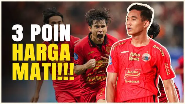 VIDEO: Lawan PSIS Semarang, Persija Jakarta Bertekad Raih 3 Poin dan Kembali ke Jalur Kemenangan