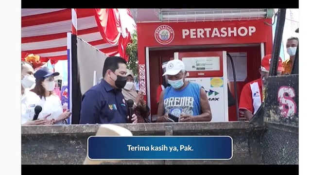Menteri BUMN Erick Thohir baru-baru ini mengunggah kegiatan saat mengunjungi Pertashop di salah satu SPBU di Tegorejo, Kendal, Jawa Tengah. Instagram @erickthohir