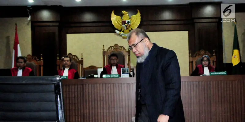 Terbukti Terima Suap, Patrialis Akbar Divonis 8 Tahun Penjara