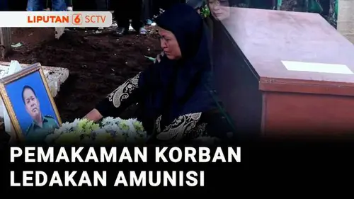  Tentara Korban Ledakan Amunisi Dimakamkan Secara Militer