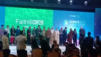 Majelis Hukama Muslimin (MHM) menggelar Konferensi Agama dan Perubahan Iklim - Asia Tenggara di ibu kota Indonesia, Jakarta, Rabu (4/10/2023). (Liputan6.com/Muhammad Ali)
