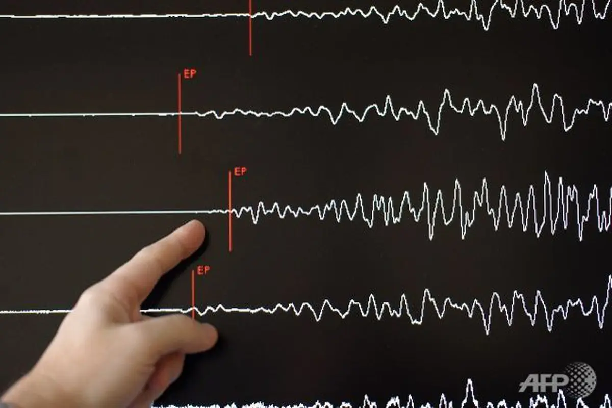 Ilustrasi gempa bumi