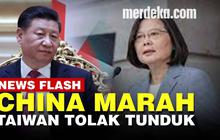 VIDEO: Xi Jinping Geram Dengar Pidato Presiden Taiwan