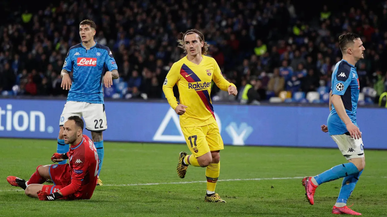 Barcelona Ditahan Imbang Napoli di Liga Champions