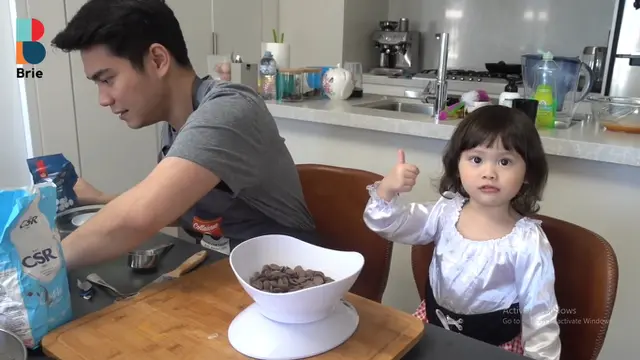 Potret Dapur Rumah Acha Septriasa di Australia/Youtube Acha Septriasa