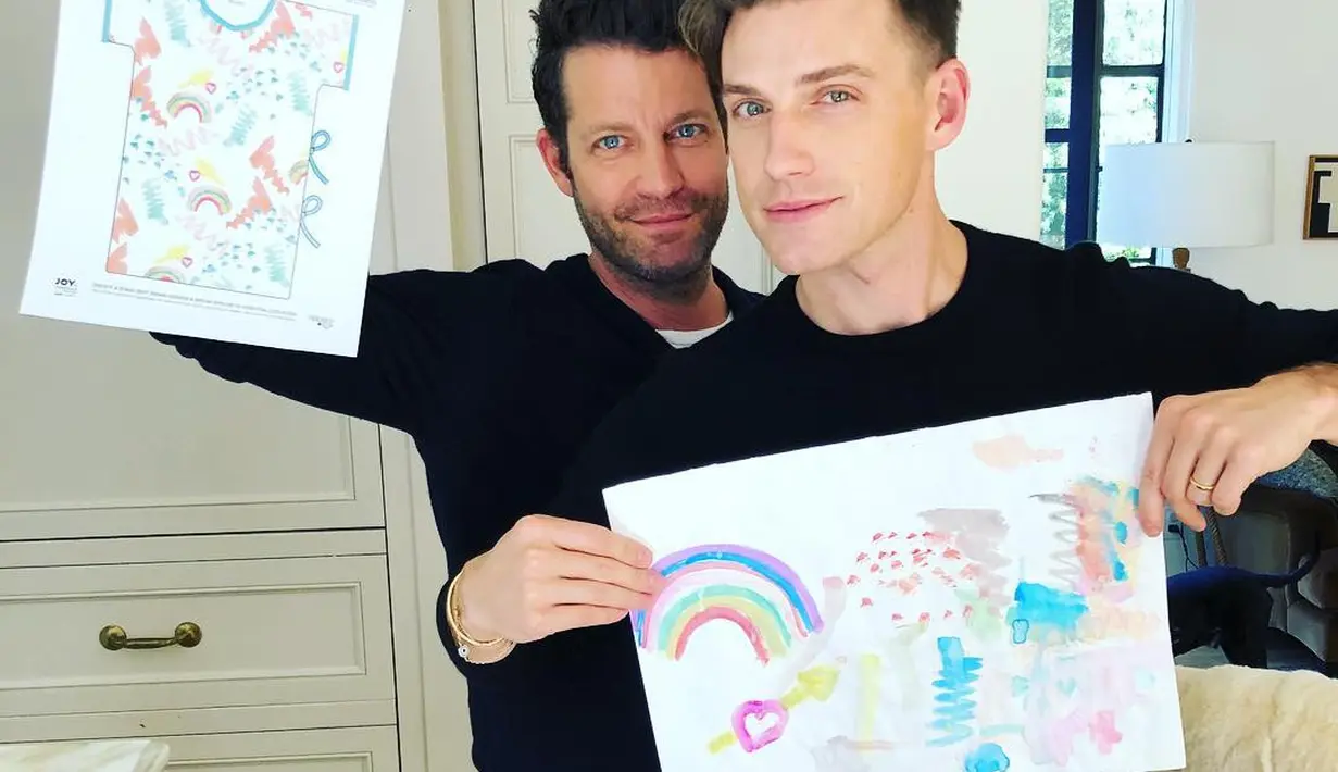 Nate mengumumkan kelahiran anak keduanya di sosial media pada 28 Maret. (instagram/nateberkus)